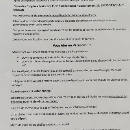 T1bis St Lary Soulan Village Apartment Saint-Lary-Soulan